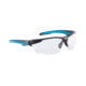 Bolle Tryon Safety Glasses, Black Blue Frame, Clear Lens, 40301