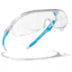 Bolle Tryon OTG Safety Glasses, Blue White Frame, Clear Healthcare Lens, PSOTRYO014