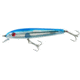 Bomber Saltwater SW Windcheater, 6in, 1-7/8oz, Silver/Blue, BSWW6313