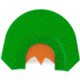 Bone Collector GA Peach Turkey Mouth/Diaphragm Call, Bat Wing Cut, Green, BC140002