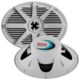 Boss Audio 6x9in 2-Way Coaxial Marine Speaker 350W, White, MR692W