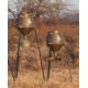 Boss Buck 200lb Feeder, Gravity System, 78in Round Legs, BB-1.200.P