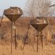 Boss Buck 600lb Feeders, Gravity System, 84in Round Legs, BB-1.6.P