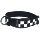 Boston Leather 1-1/2 Navy &amp; White Policeband - 8155-5