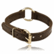 Boston Leather 1 Split Ring K-9 Collars, Nickel Buckle, 20in, Brown, 8350-1-20
