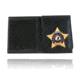 BADGE WALLET WITH FLIPOUT BADGE