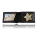 Boston Leather Billfold Style Badge Case, Hard Leather - 200-6021