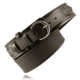 Boston Leather Riverside Belt - Men's, 2,25in, Black, Plain, Gold Buckle, Size 28, 6570-1-28-GLD