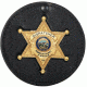 Boston Leather Small Round Clip-on Badge Hold - 600S-5050