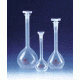 BrandTech Volumetric Flasks with [SJ] Stoppers, Class A and Class B, BrandTech V673941 Class B Flasks, Polypropylene