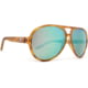 BREAKLINE OPTICS Roadie Sunglasses, Honey Havana / Ghost Green Mirror, BL-ROD-HH-GGM-P.03