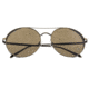 Breed Barlow Sunglasses, Bronze Titanium Frame, Brown Polarized Lens, Bronze/Brown, One Size, BSG055BN
