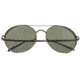 Breed Barlow Sunglasses, Brown Titanium Frame, Black Polarized Lens, Brown/Black, One Size, BSG055RB