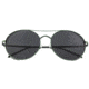 Breed Barlow Sunglasses, Green Titanium Frame, Black Polarized Lens, Green/Black, One Size, BSG055GN