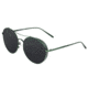 Breed Barlow Sunglasses, Green Titanium Frame, Black Polarized Lens, Green/Black, One Size, BSG055GN