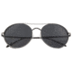 Breed Barlow Sunglasses, Gunmetal Titanium Frame, Black Polarized Lens, Gunmetal/Black, One Size, BSG055GY