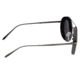 Breed Barlow Sunglasses, Gunmetal Titanium Frame, Black Polarized Lens, Gunmetal/Black, One Size, BSG055GY
