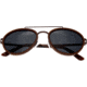 Breed Gemini Titanium Sunglasses, Brown Frame, Black Lens, Polarized, One Size, BSG038BN