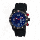 Breed Grand Prix Chronograph Mens Watch, Blue Dial, 45mm Case Diameter BRD3906