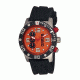 Breed Grand Prix Chronograph Mens Watch, Orange Dial, 45mm Case Diameter BRD3904