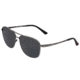 Breed Hera Sunglasses, Gunmetal Titanium Frame, Black Polarized Lens, Gunmetal/Black, One Size, BSG054GY