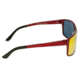 Breed Kaskade Sunglasses, Red Titanium Frame, Red-Yellow Lens BSG016RD