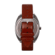 Breed Leather-Band Watch, Blue-Grey/Russet, BRD9202, Blue-Grey/Russet, One Size, BRD9202
