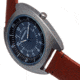 Breed Leather-Band Watch, Blue-Grey/Russet, BRD9202, Blue-Grey/Russet, One Size, BRD9202