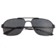 Breed Sunglasses Norma Polarized Sunglasses - Men's, Black/Black, One Size, BSG064BK
