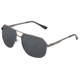 Breed Sunglasses Norma Polarized Sunglasses - Men's, Gunmetal/Black, One Size, BSG064SL