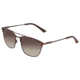 Breed Zodiac Sunglasses, Brown Titanium Frame, Brown Polarized Lens, Brown/Brown, One Size, BSG053BN