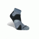 Bridgedale Men's Speed Demon Socks, Gunmetal/Black, Extra Large B612181-863-XL