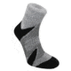 CoolFusion Multisport Light 3/4 Crew Sock - Mens-Silver/Black-X-Large