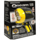 Brinkmann Outdoors Q-Beam 682 Lumen Lithium Rechargeable Spotlight, Black, 3 CREE XPG-2 LEDs, Yellow Emergency Flasher 800-5003-0