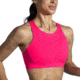 Brooks Drive 3 Pocket Run Bra - Womens, Hyper Pink, 30AB, 350080620.030AB