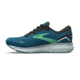 Brooks Ghost 15 Running Shoes - Mens, Moroccan Blue/Black/Spring Bud, 12.5 Medium, 1103931D462.125