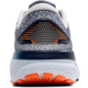 Brooks Ghost 16 Road Running Shoes - Mens, White/Peacoat/Orange, 9.5 US/Medium, 1104181D130.095