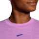 Brooks High Point Long Sleeve - Womens, Bright Purple, Large, 221637558.035