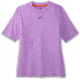 Brooks High Point Short Sleeve - Womens, Bright Purple, Small, 221638558.025