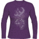 Browning Bg Women's Longsleeve Bead Buckmark Shirt X-large Purple
