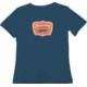 Browning Bg Women's T-shirt ''boutique'' Small Blue Boutique 1878 Logo