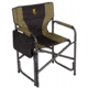 Browning Camping Rimfire Folding Chair w/Multi-Position Side Table, Khaki/Coal, 8532514