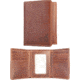 Browning Leather Wallet Tri-Fold Buckmark Logo Congac