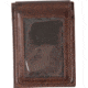 Browning Men's Brass Buck Card Master Dark Brown Money Clip