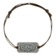 Brunton 1894 Leather Dog Tag Bracelet BRACELET