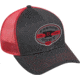 Buck Knives Forged for the Hunt Cap, 55% Cotton, 45% Polyester, One Size Fits Most, Gray And Red, 11604