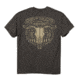 Buck Wear T-shirt ''chevy Steer Skull S-sleeve Charcoal Ht Lrg