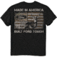 Buck Wear T-shirt ''ford Made In America'' S-sleeve Black Xl