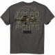 Buck Wear T-Shirt NRA Don't Tread Charcoal Short Sleeve 2 Extra Large
