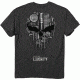 Buck Wear T-shirt Nra Liberty Dk Heather S-sleeve Medium